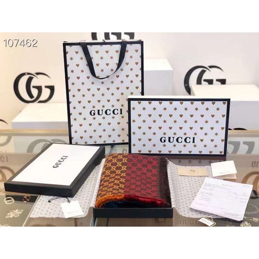 Gucci Rayon and Cotton Scarf SS001062