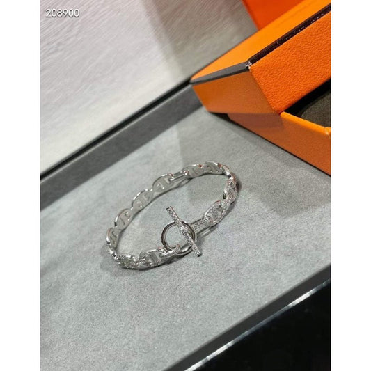 Hermes Farandole Pig Nose Bracelet JWLH0003