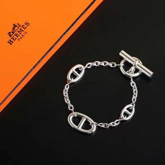 Hermes Farandole Pig Nose Bracelet JWLH0038