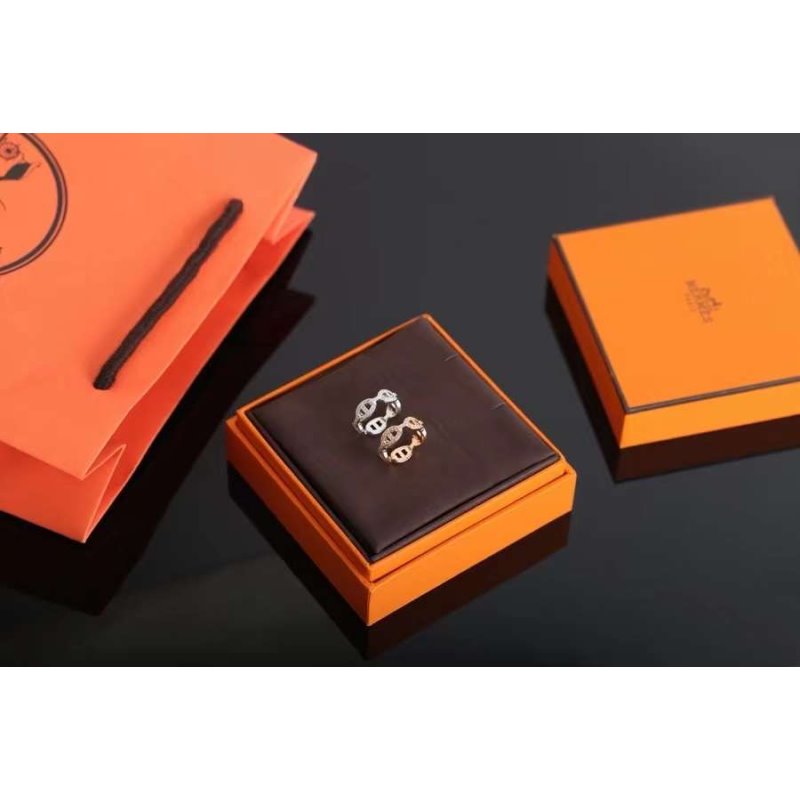 Hermes Farandole Pig Nose Classic Ring JWLH0039