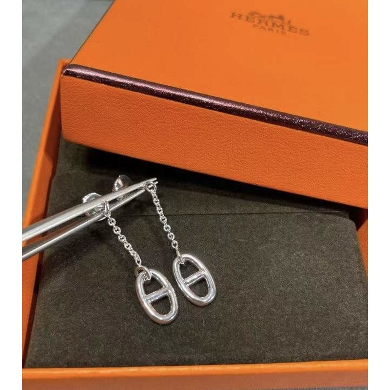 Hermes Farandole Pig Nose Earrings JWLH0018