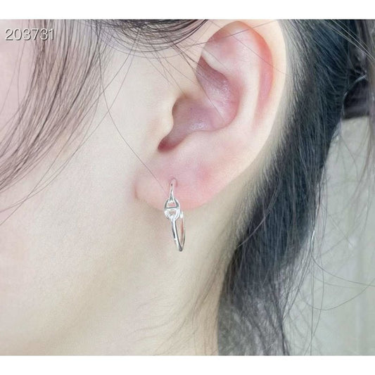 Hermes Farandole Pig Nose Earrings JWLH0030