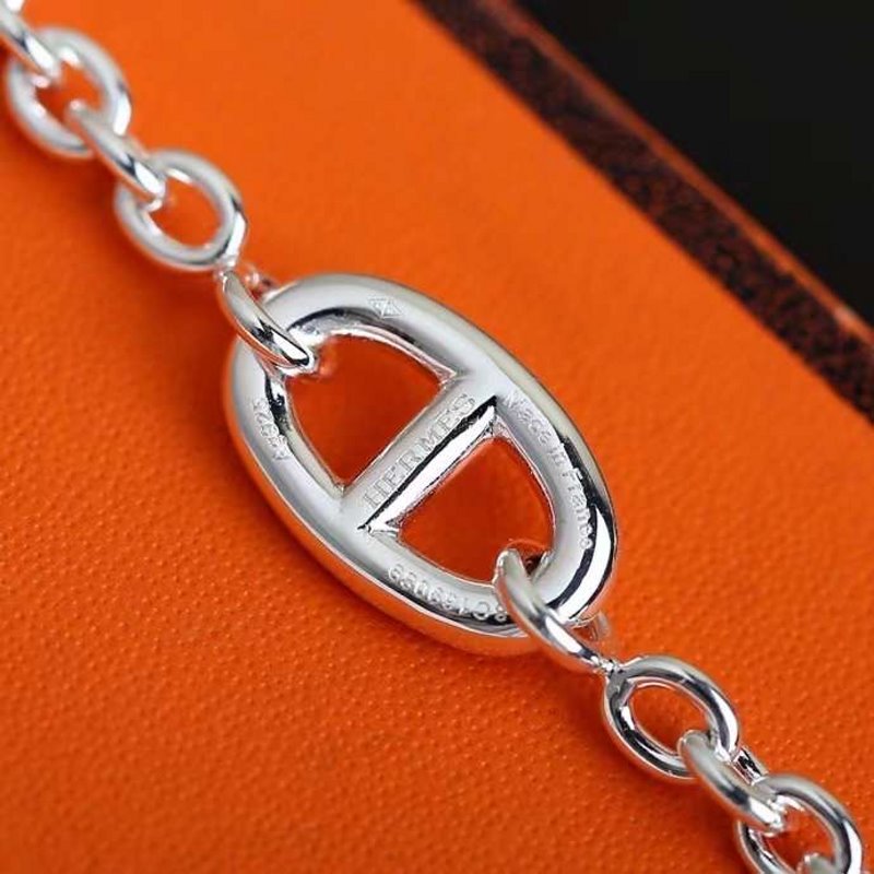 Hermes Farandole Pig Nose Long Necklace JWLH0041