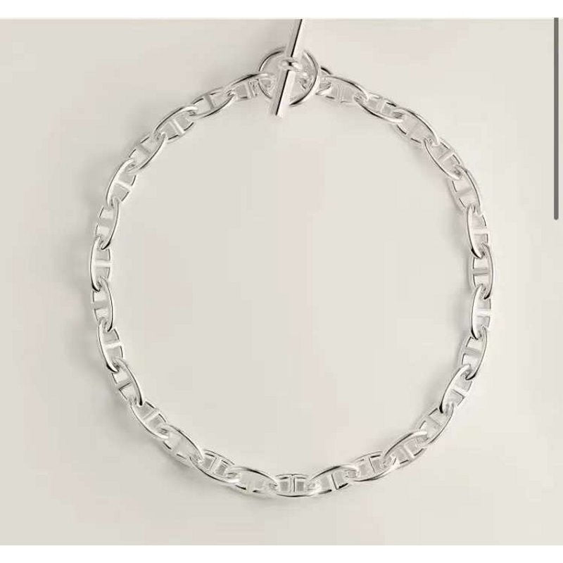 Hermes Farandole Pig Nose Necklace JWLH0031