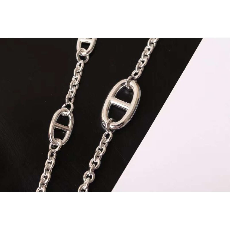 Hermes Farandole Pig Nose Necklace JWLH0035