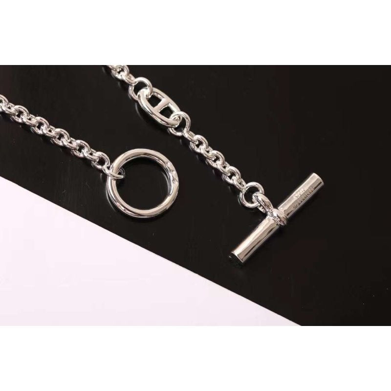 Hermes Farandole Pig Nose Necklace JWLH0035