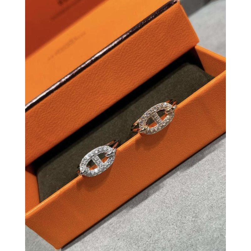 Hermes Farandole Pig Nose Ring JWLH0042