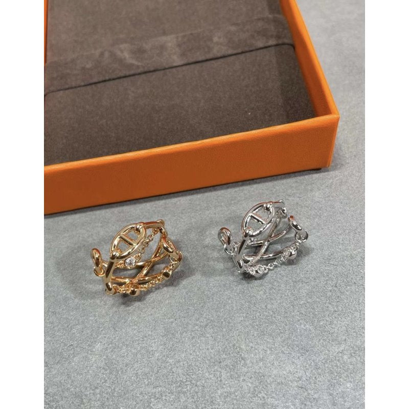 Hermes Farandole Pig Nose Ring JWLH0048
