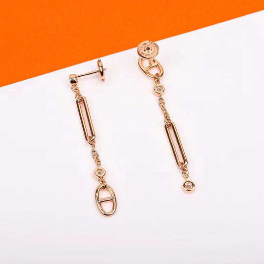 Hermes Pig nose Earrings JWLH0113