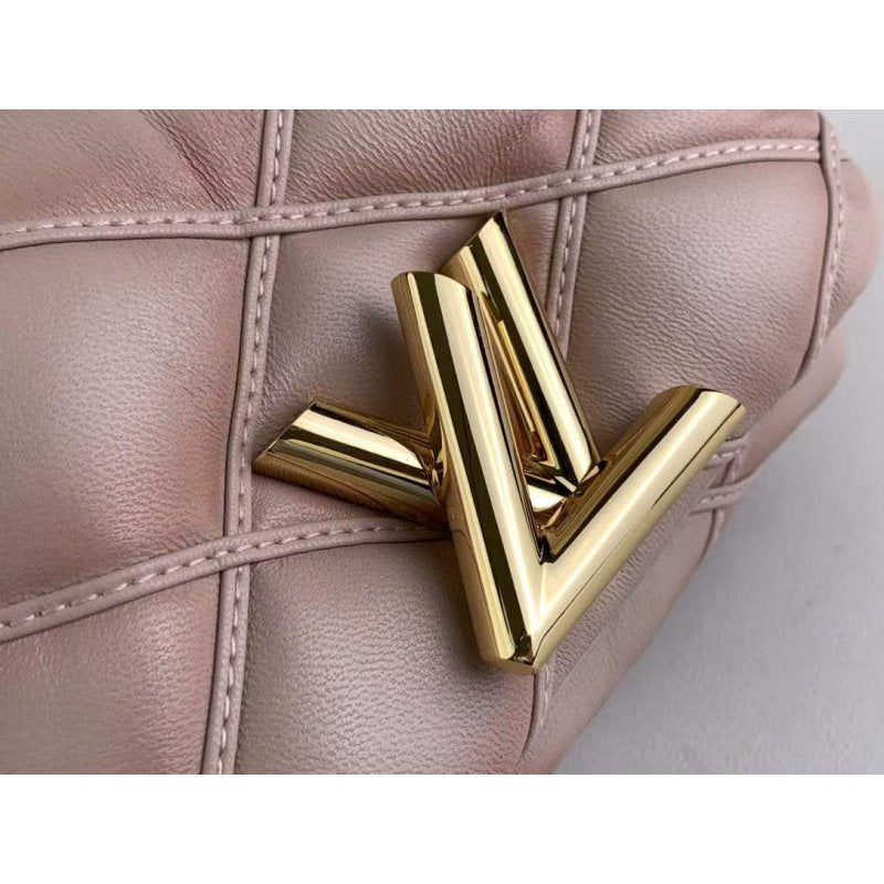 Louis Vuitton MM Malletage Leather Hand Bag BG00008