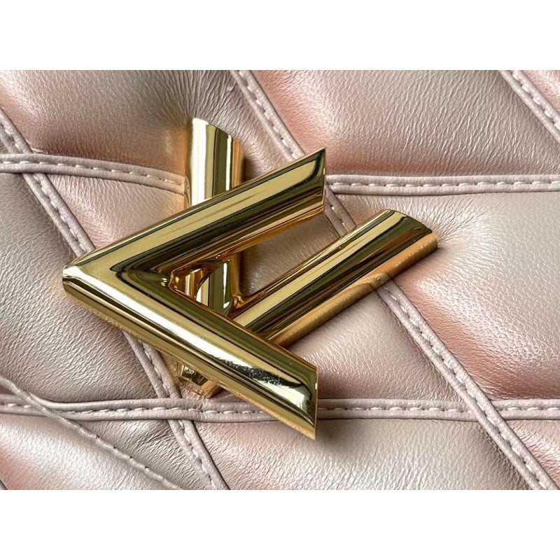 Louis Vuitton MM Malletage Leather Hand Bag BG00004