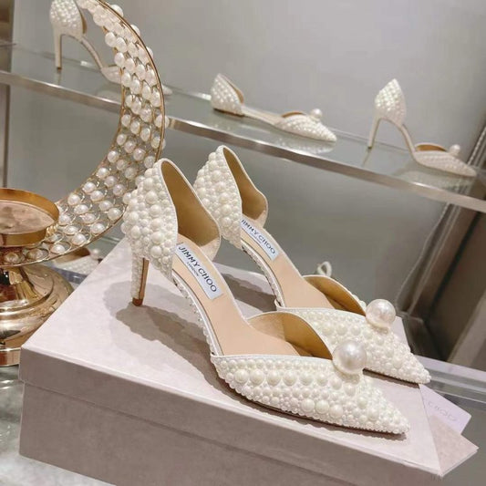 Jimmy Choo Pearl Heeled Sandals SH010354