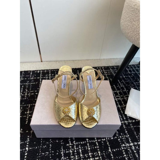 Jimmy Choo Round Toe Sandals SH010368