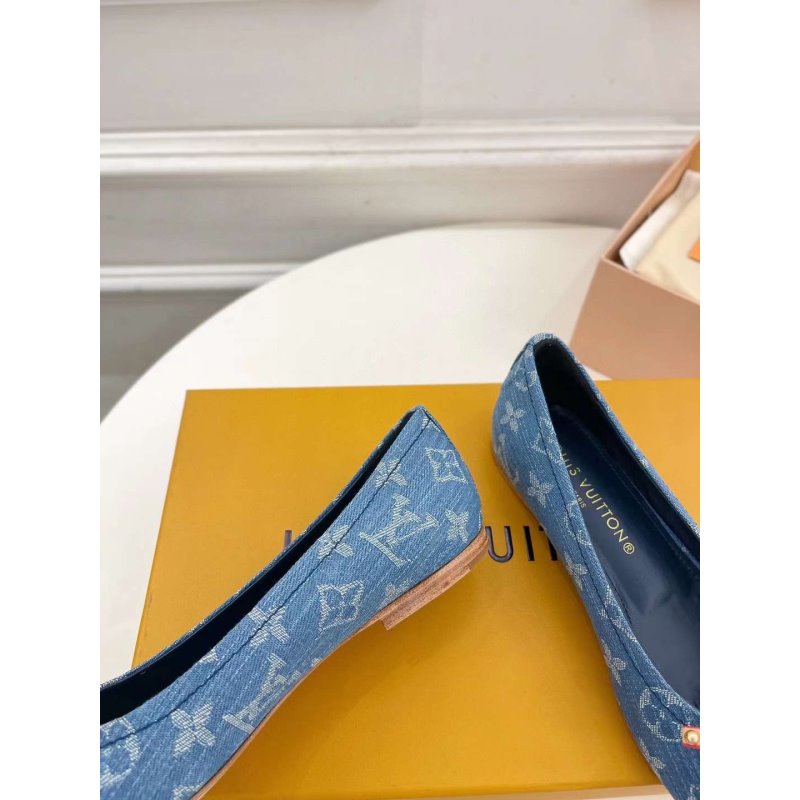 Louis Viutton Butterfly knot Flat Shoes SH010420