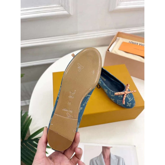 Louis Viutton Butterfly knot Flat Shoes SH010421