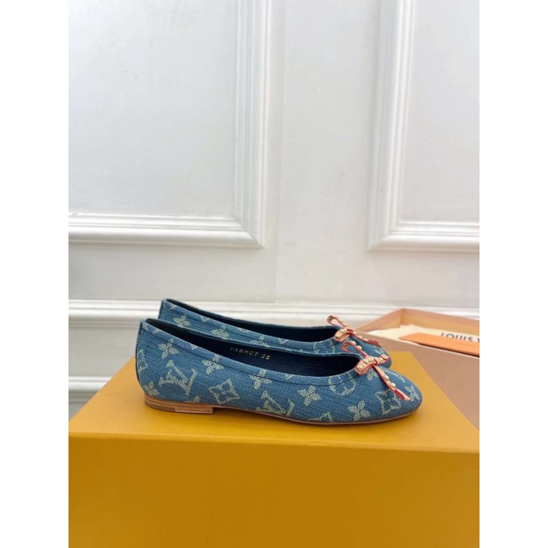 Louis Viutton Butterfly knot Flat Shoes SH010421