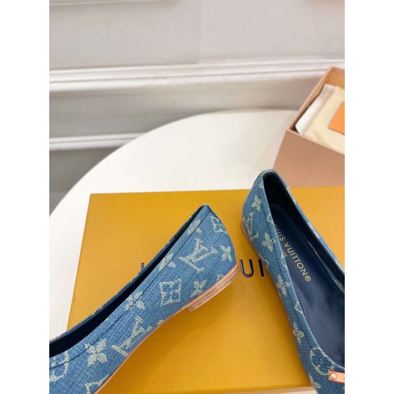 Louis Viutton Butterfly knot Flat Shoes SH010421