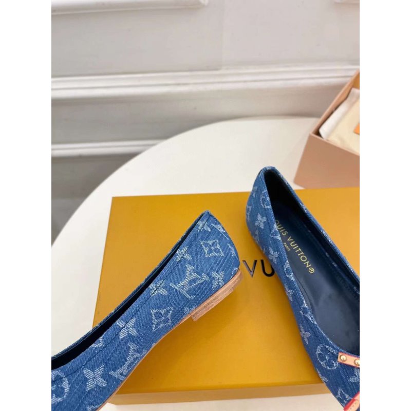 Louis Viutton Butterfly knot Flat Shoes SH010422