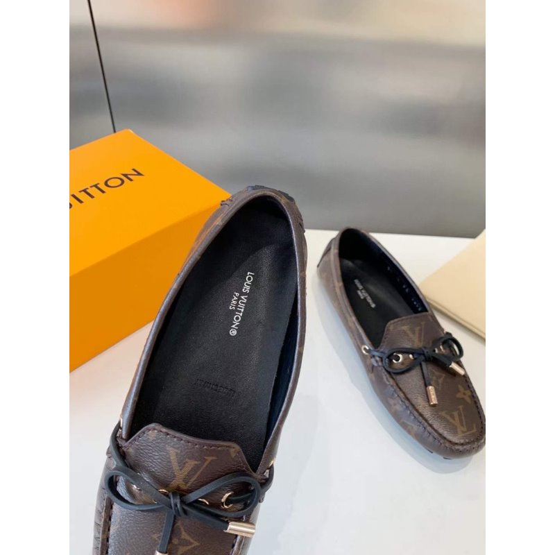 Louis Viutton Butterfly knot Flat Shoes SH010437