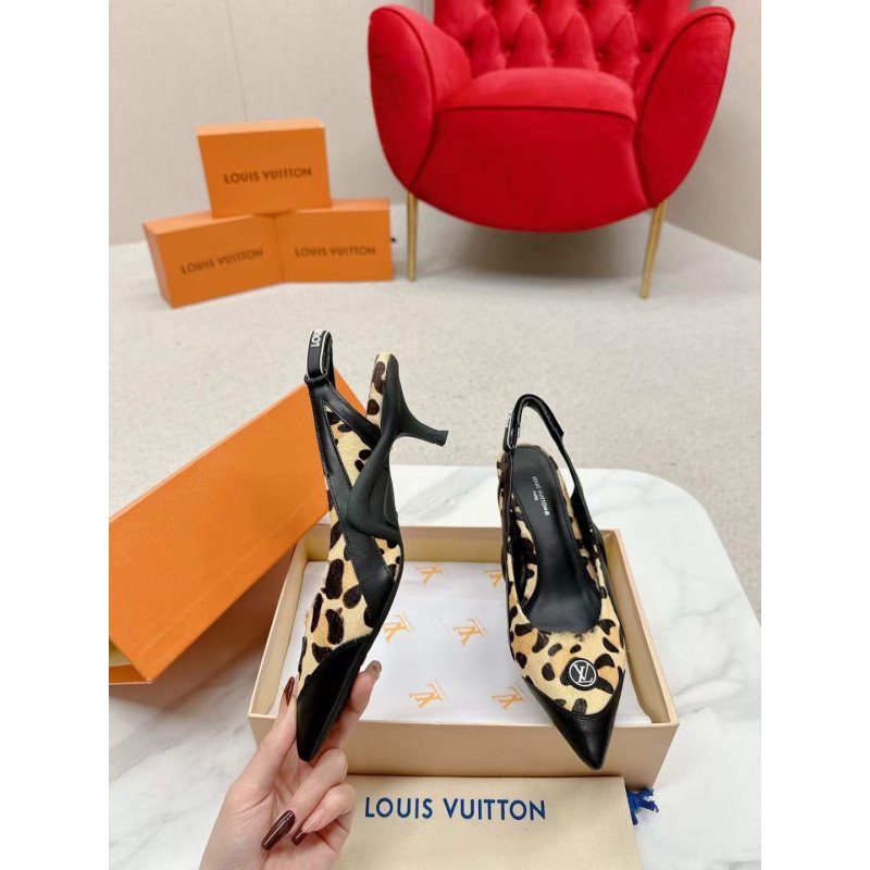 Louis Viutton High Heeled Sandals SH010411