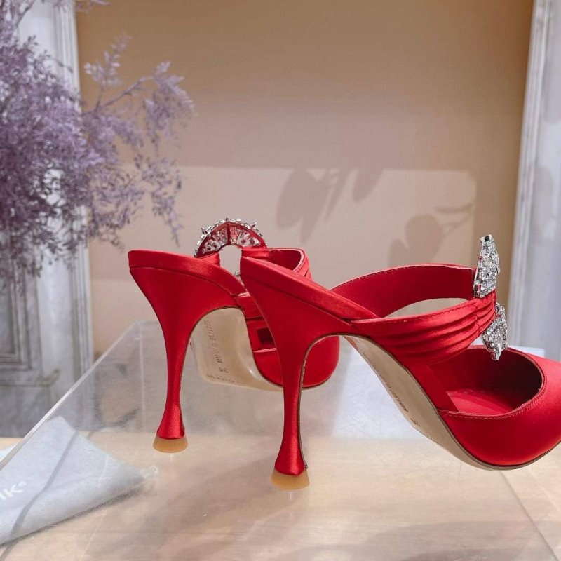 Manolo Blahnik High Heeled Muller SH010473