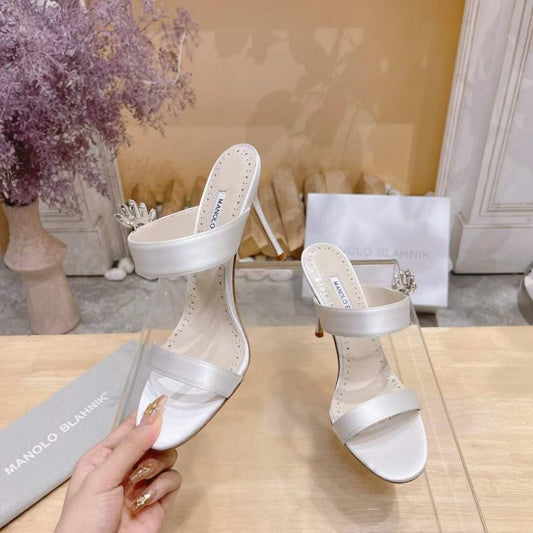 Manolo Blahnik High Heeled Sandals SH010470