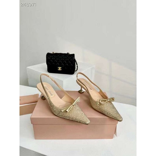 Miu Miu Butterfly knot Pointed Shoes SH010511
