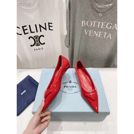 Prada Mary Jane Pointed Shoes SH010543