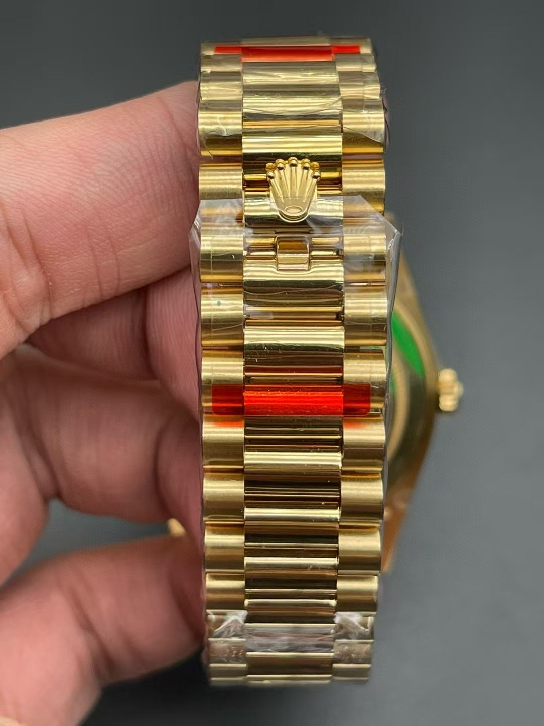 Rolex Day Date Black Sugar Wrist Watch WTJN25218