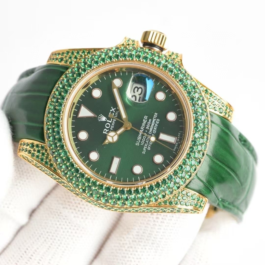 Rolex Enamel Diamond Series Wrist Watch WTJN25239