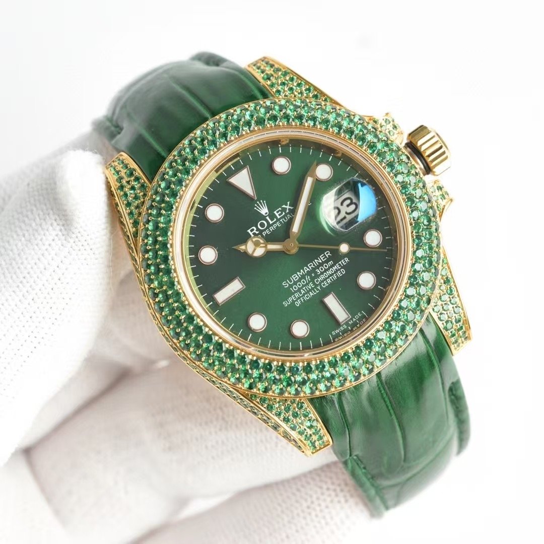 Rolex Enamel Diamond Series Wrist Watch WTJN25239