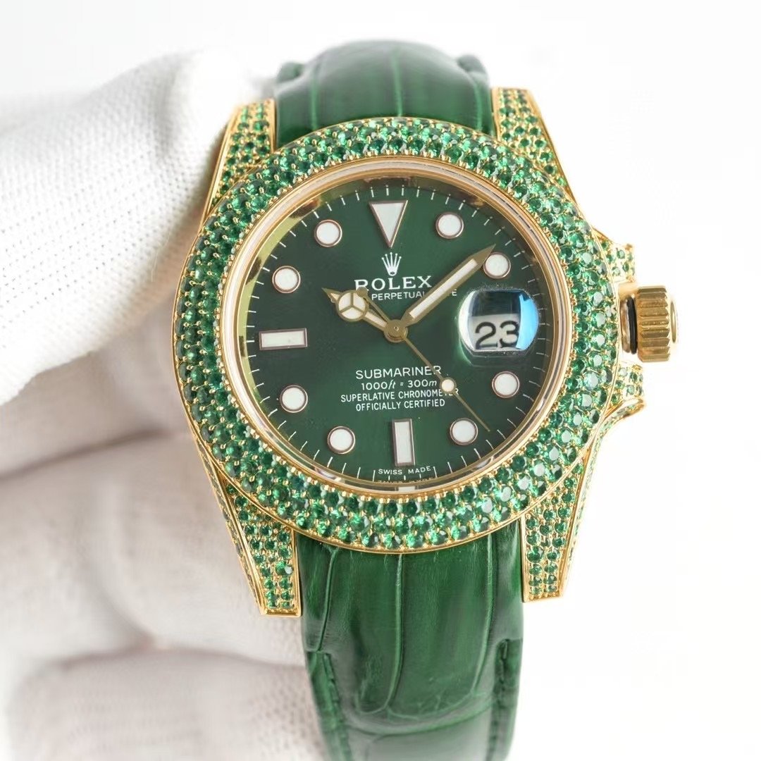 Rolex Enamel Diamond Series Wrist Watch WTJN25239