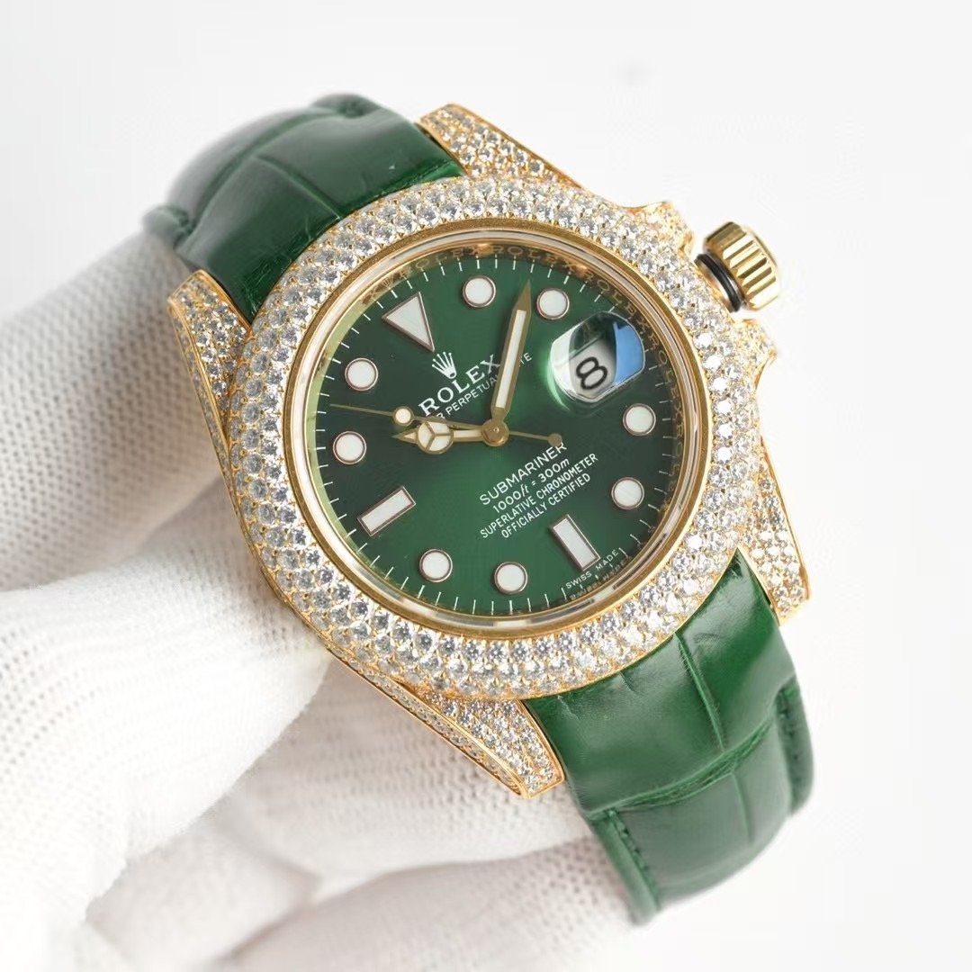 Rolex Enamel Diamond Series Wrist Watch WTJN25240
