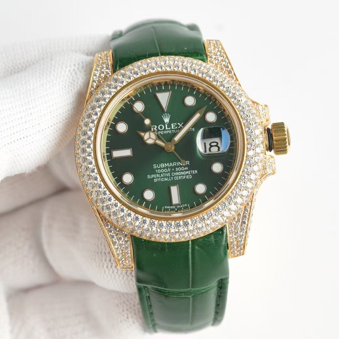 Rolex Enamel Diamond Series Wrist Watch WTJN25240