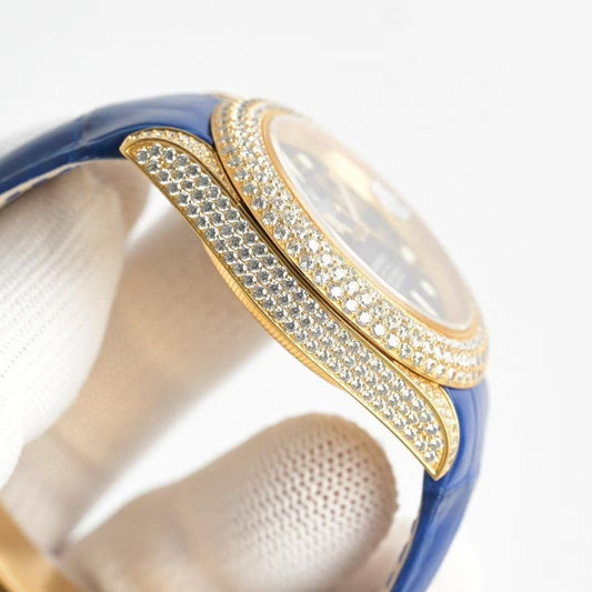 Rolex Enamel Diamond Series Wrist Watch WTJN25241