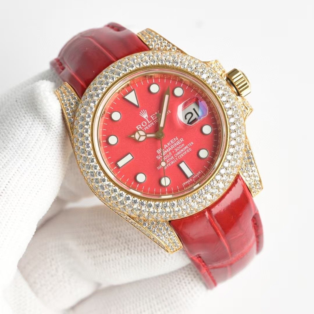 Rolex Enamel Diamond Series Wrist Watch WTJN25242