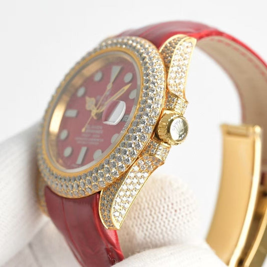 Rolex Enamel Diamond Series Wrist Watch WTJN25242