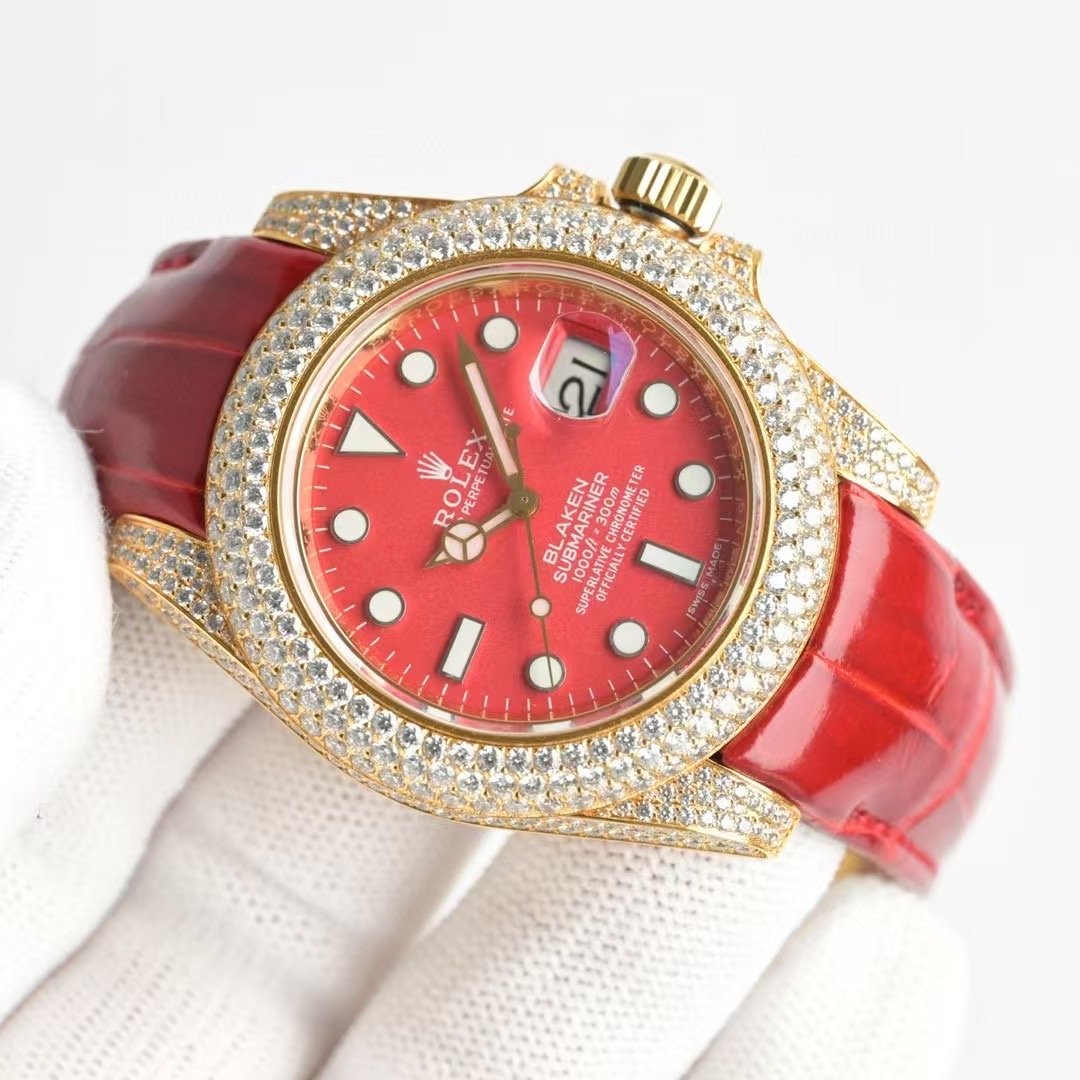 Rolex Enamel Diamond Series Wrist Watch WTJN25242