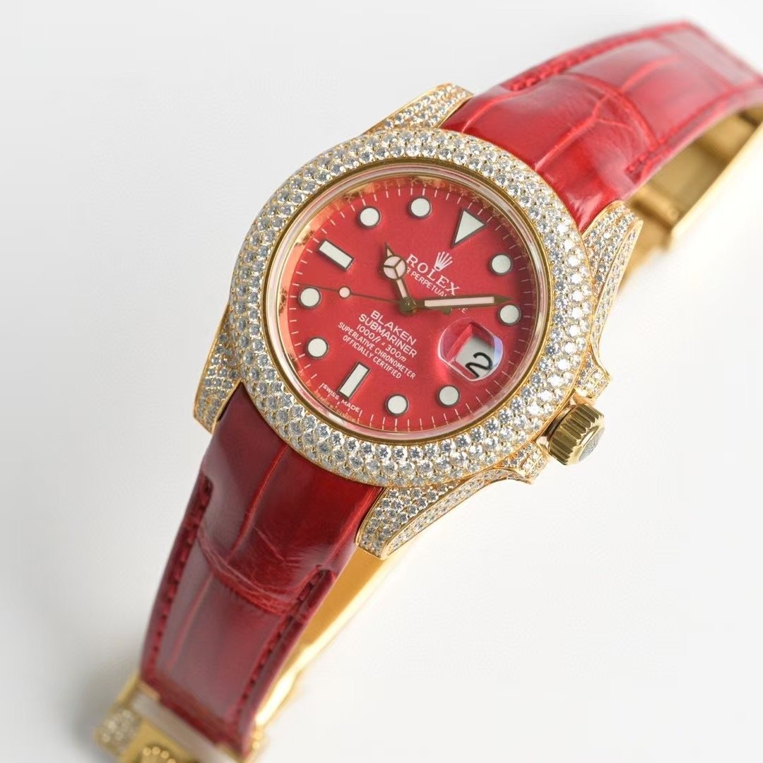 Rolex Enamel Diamond Series Wrist Watch WTJN25242
