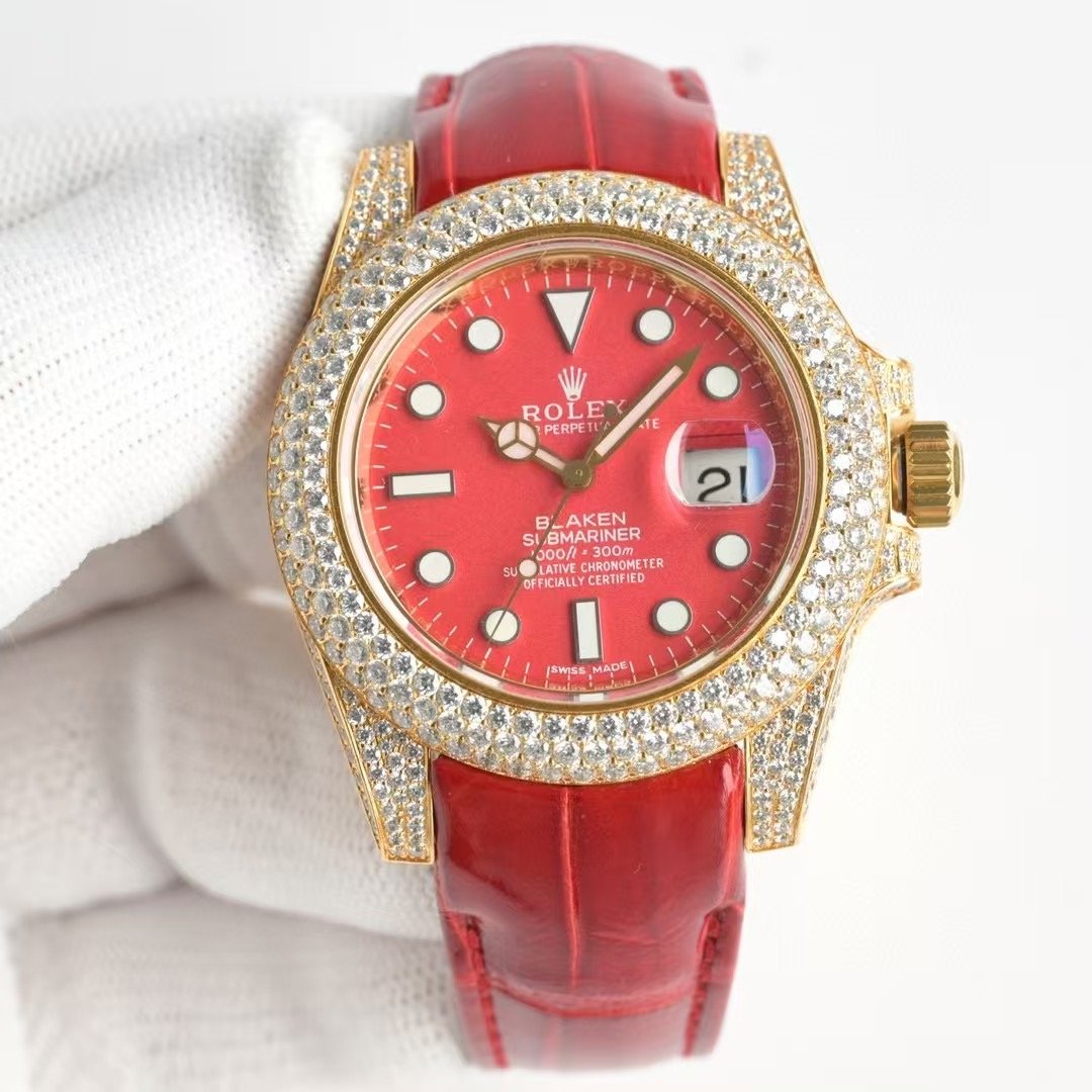 Rolex Enamel Diamond Series Wrist Watch WTJN25242