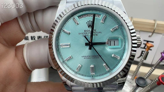Rolex Ice Blue Date Wrist Watch WTJN25193
