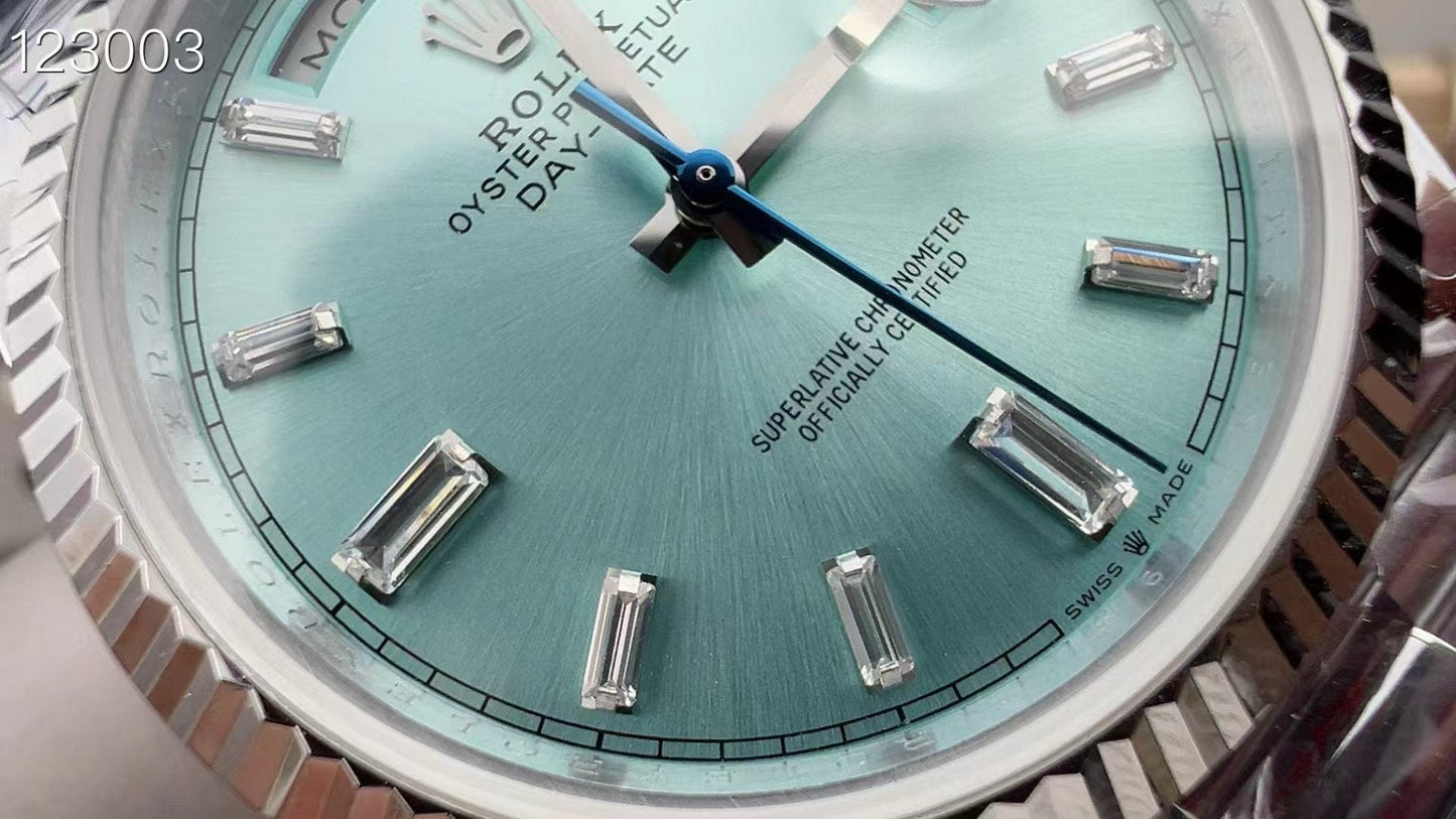 Rolex Ice Blue Date Wrist Watch WTJN25193