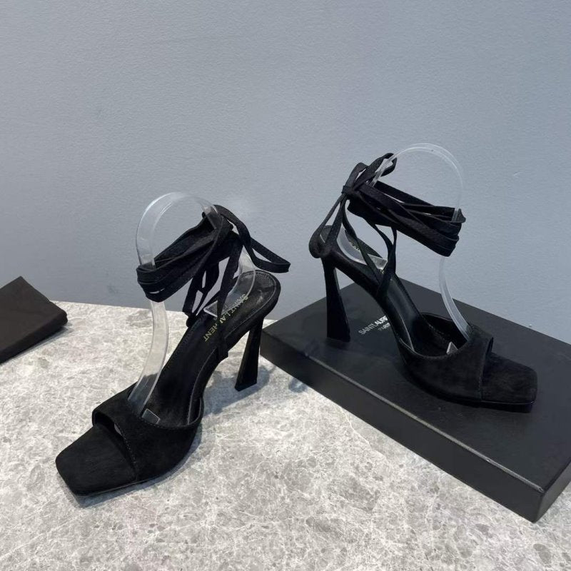 Saint Laurent High Heeled Strap Sandals SHS05284