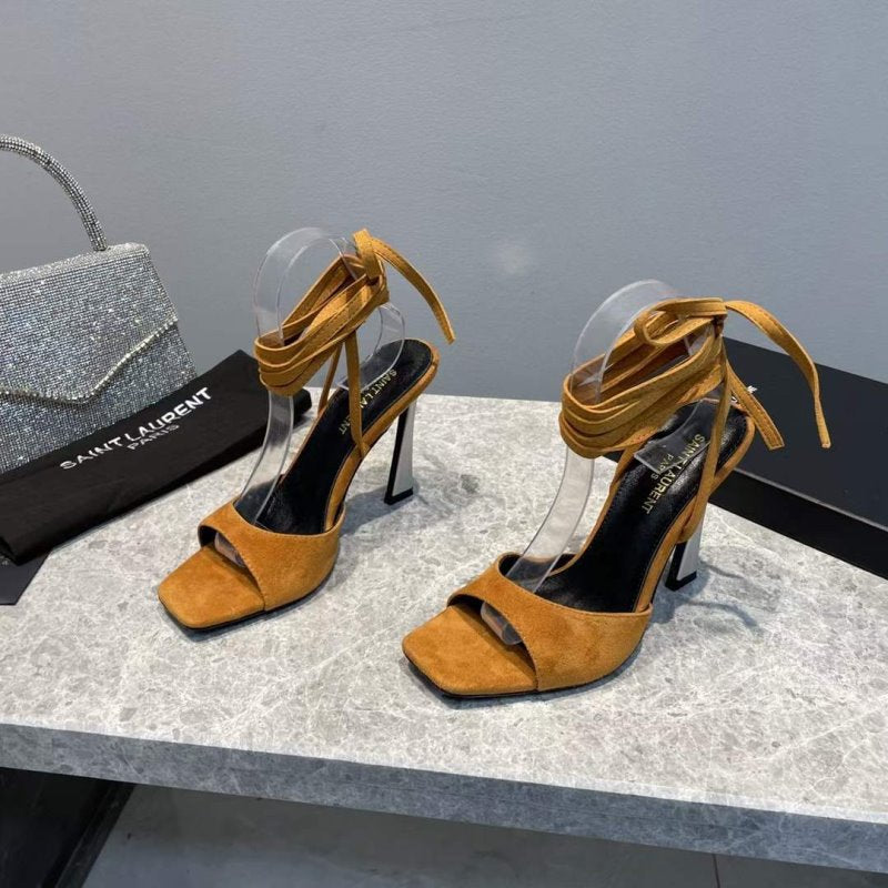 Saint Laurent High Heeled Strap Sandals SHS05285