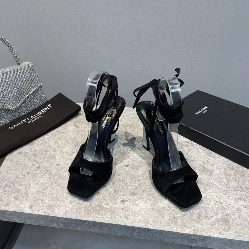 Saint Laurent High Heeled Strap Sandals SHS05286