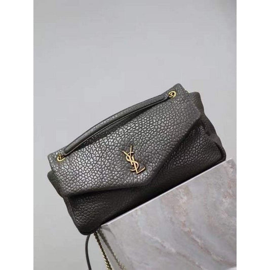 Saint Laurent Calypso Shoulder Bag in Lambskin Leather BGDC0042