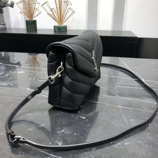 Saint Laurent Flip Top YSL logo Bag BG02311
