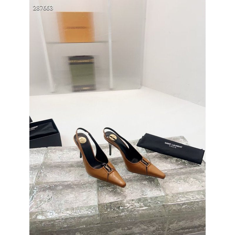 Saint Laurent Heeled Pointy Sandals SH2505119