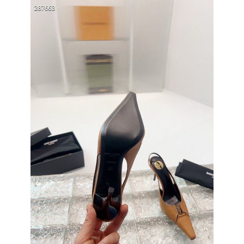 Saint Laurent Heeled Pointy Sandals SH2505119