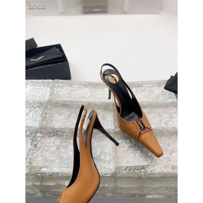 Saint Laurent Heeled Pointy Sandals SH2505119